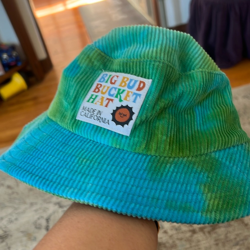 Green and Blue Bucket Hat